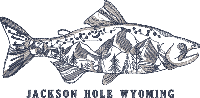 Destination artwork stitched out on Indigo garment dye, style UTTR