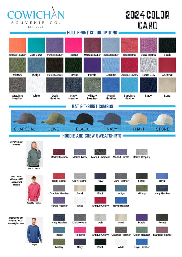 Colour card